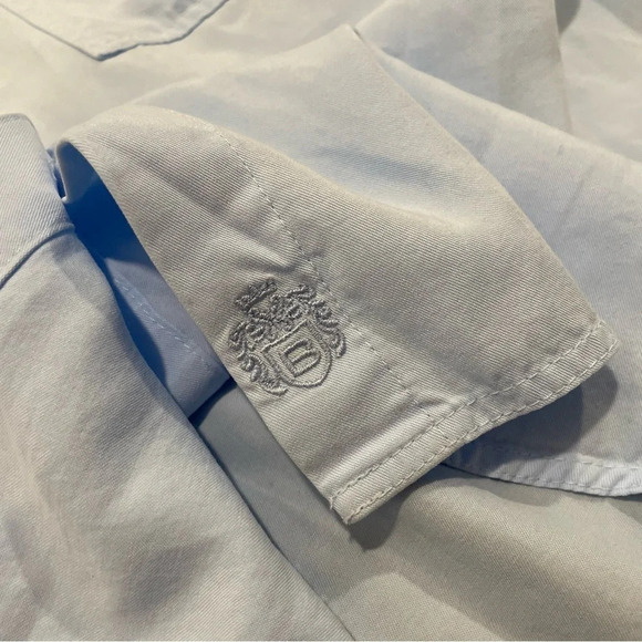NWT Babaton Utility Shirt Gd Classic Light Blue - Picture 4 of 11